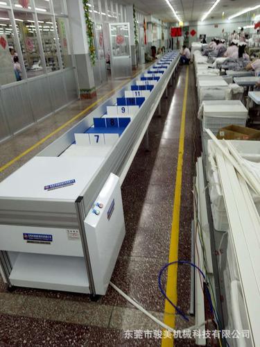 制衣厂节拍生产自动流水线厂家 单件流自动流水线